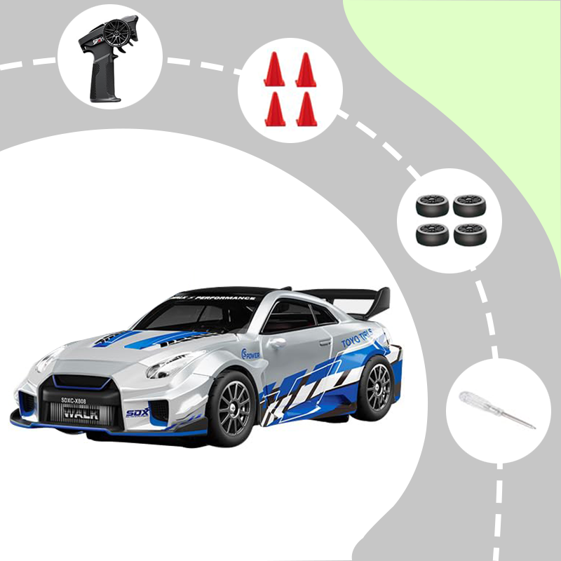 1:43 20KM/H High Speed Remote Control Racing Car