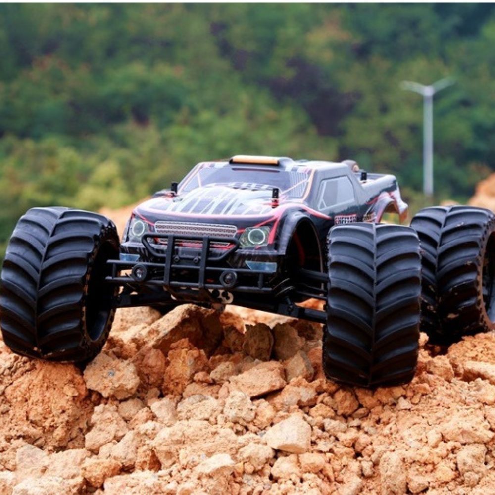 1:10 scale professional-grade wheelie and flip remote control stunt car, 80 km/h - JL05