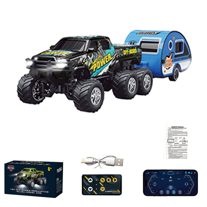 1/64 scale mini desktop crawler car
