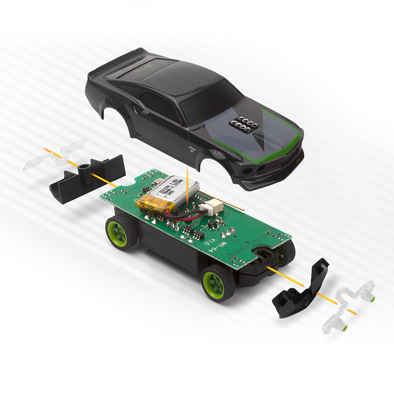 1:64 Desktop Mini NANO-TTR Racing Car