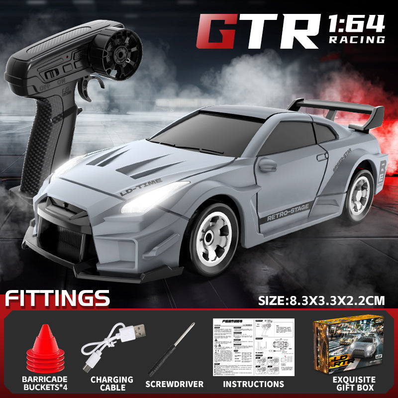 1/64 scale GTR 4WD desktop drift car - MC061