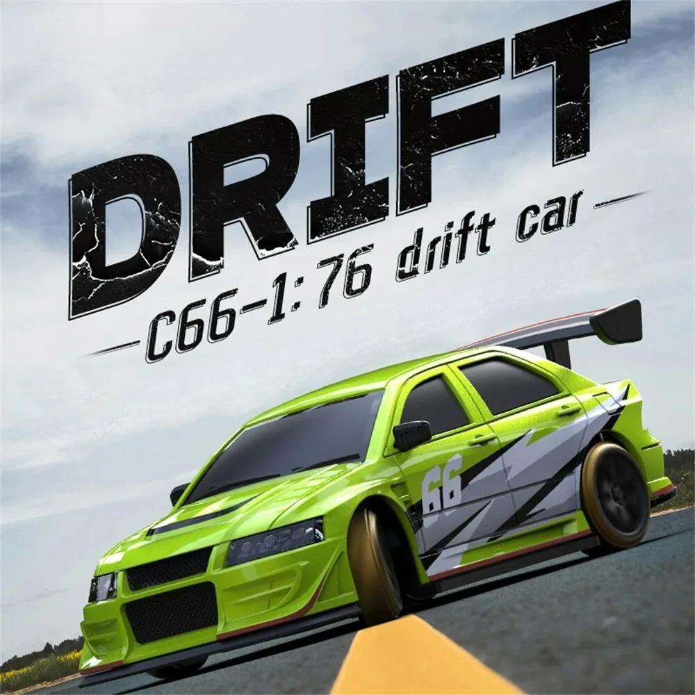 1/76 2.4G Rear-Wheel Drive RTR Road Racing Remote Control Car - TCY66