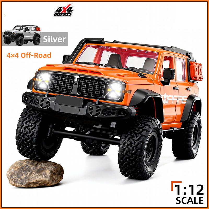 1/12 Scale 2.4GHz RC Crawler Full Proportional 4WD Off-Road Vehicle-MNY01