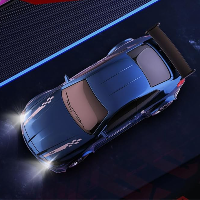 1/64 4WD Mini RC Drift Car with LED Lights