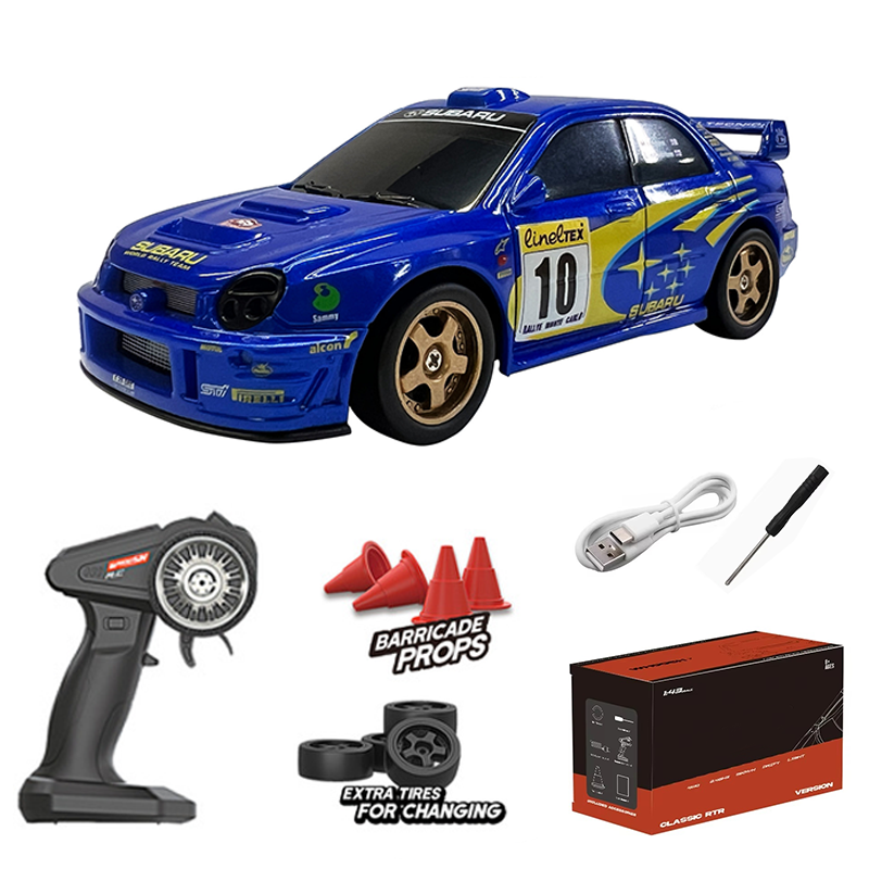 1/43 Desktop Mini Subaru 4WD Remote Control Drift Car - NF03