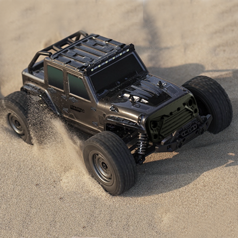 1:16 scale 4WD all-terrain remote control jeep, top speed 38 km/h - JJY26