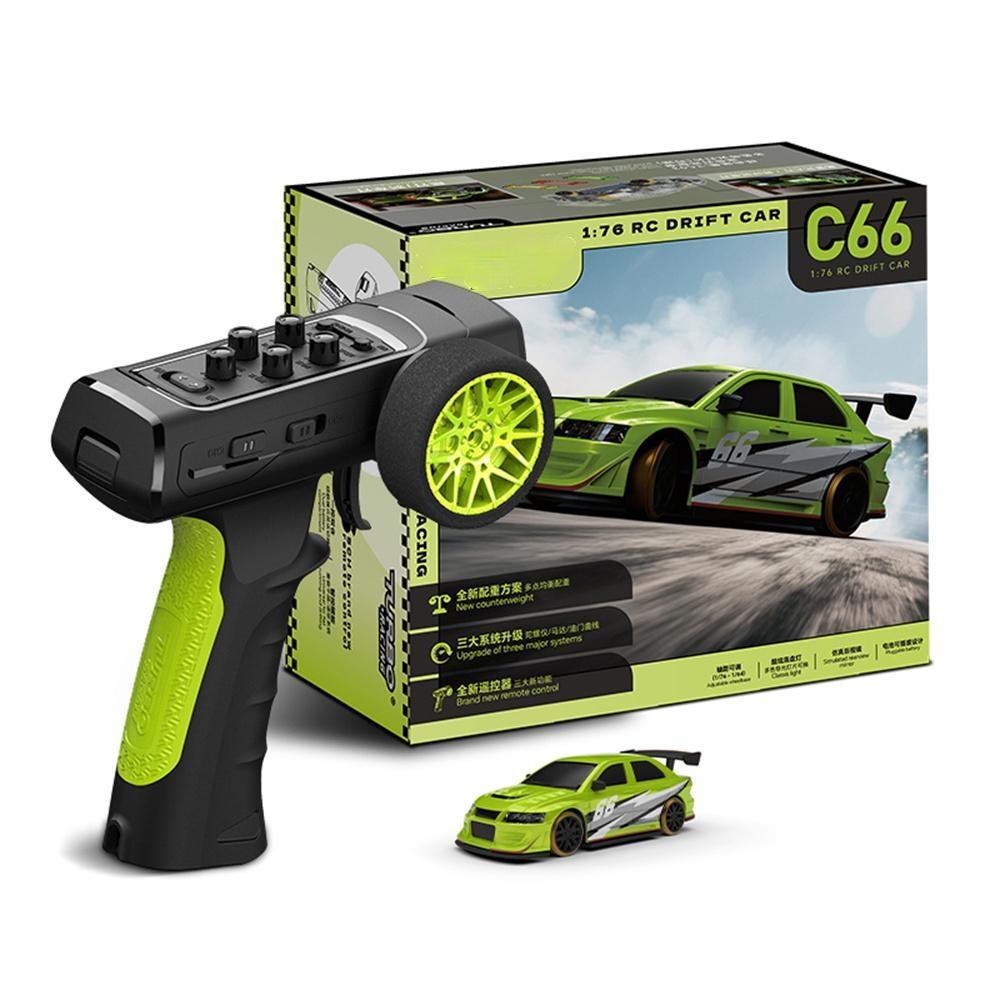 1/76 2.4G Rear-Wheel Drive RTR Road Racing Remote Control Car - TCY66