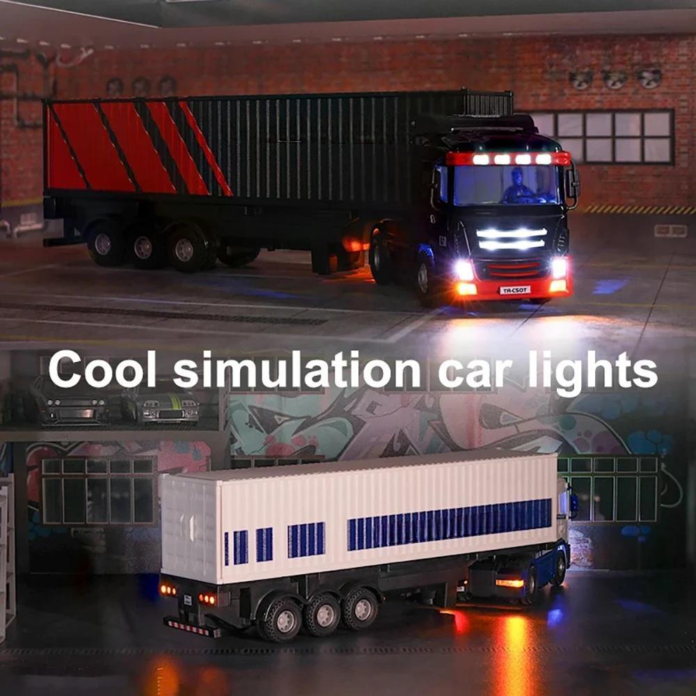 1:76 Remote Control Semi-Trailer Truck P81 10-Channel - TCY12