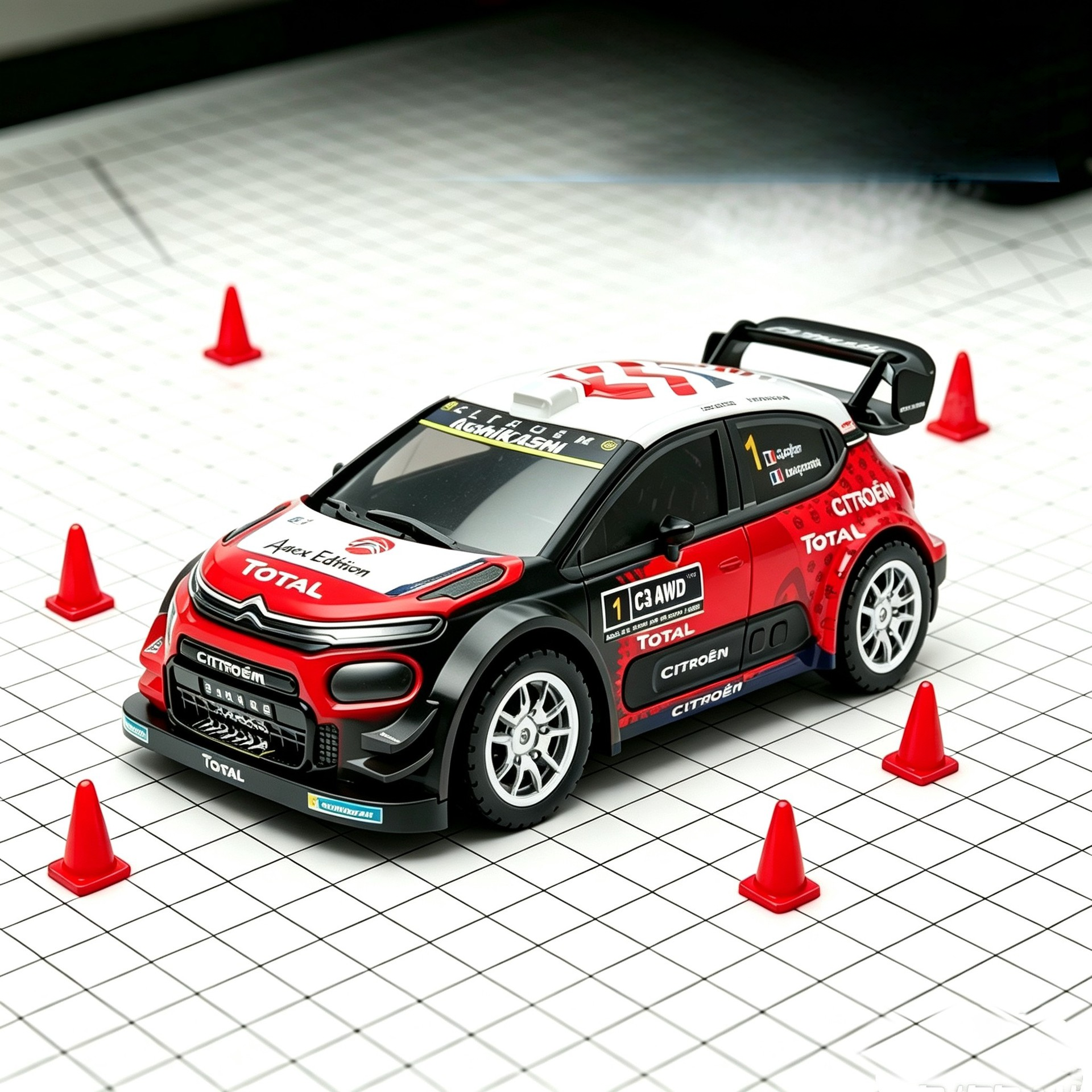 1/7 Scale Brushless RC Off-Road/Drift/Rally Car – Citroën C3 (On-Road/Rally Style) – MJY303