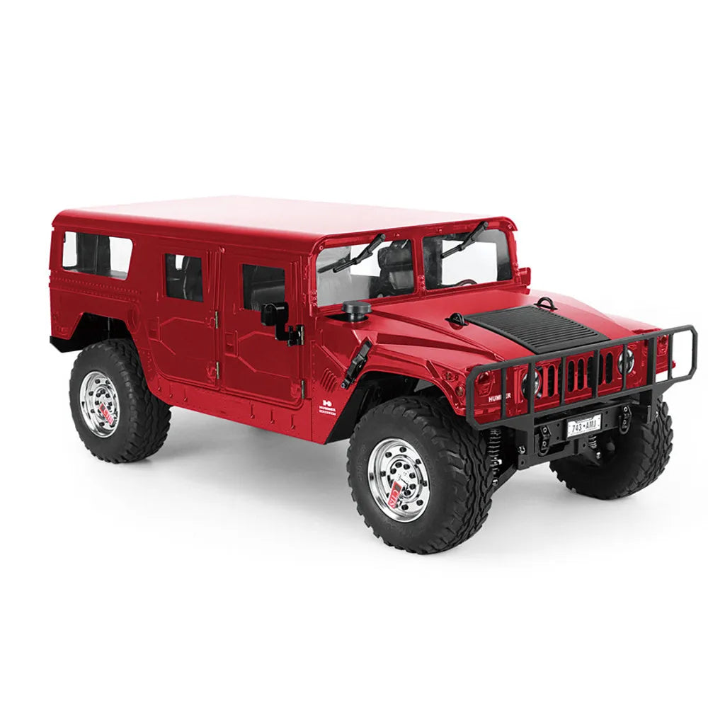 1/10 Scale 16-Channel Metal Chassis Hummer RC Crawler - HGR01
