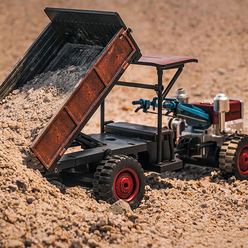 1/18 scale full-scale simulated tractor crawler - JJY40