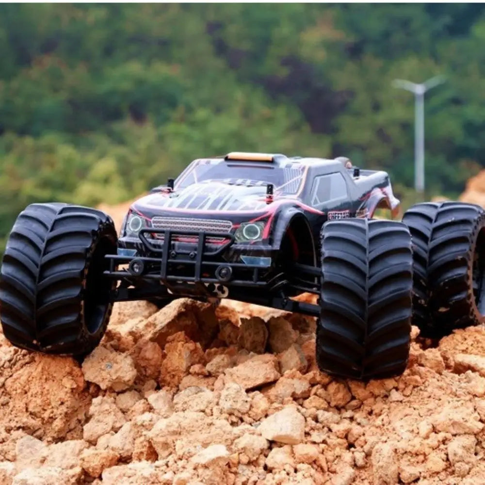 1:10 scale professional-grade wheelie and flip remote control stunt car, 80 km/h - JL05