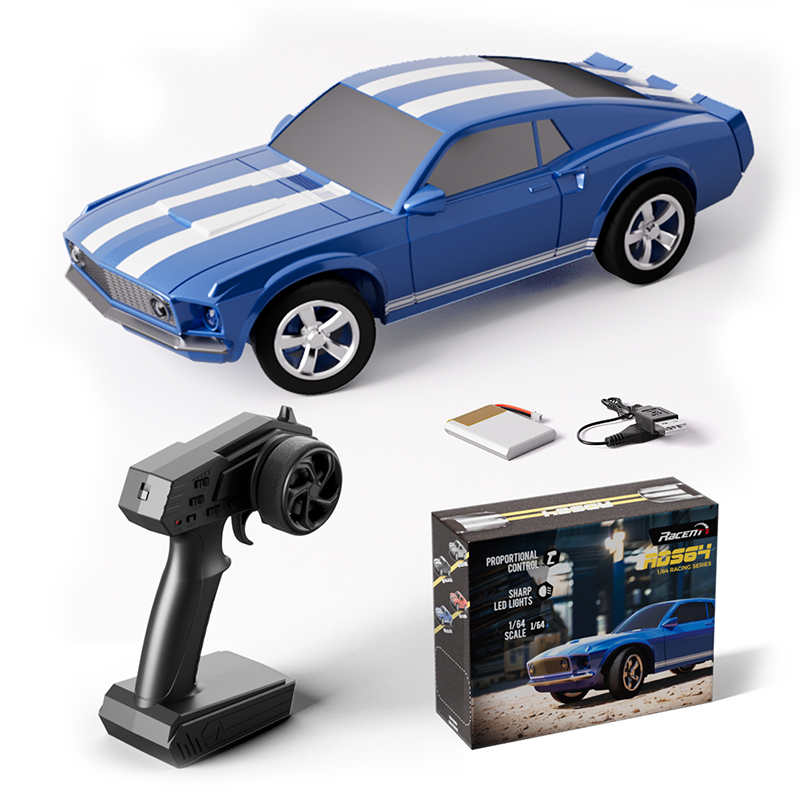 1/64 Desktop Mini Mustang NANO-TTR Racing Car