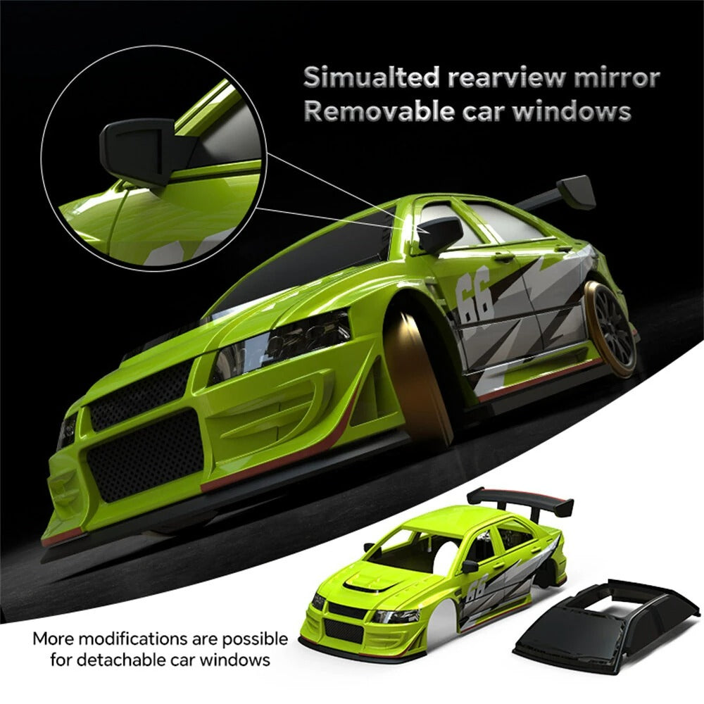 1/76 2.4G Rear-Wheel Drive RTR Road Racing Remote Control Car - TCY66