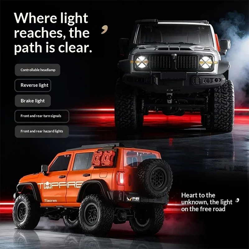 1/12 Scale 2.4GHz RC Crawler Full Proportional 4WD Off-Road Vehicle-MNY01