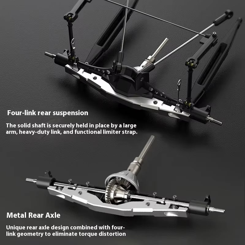 Brand New 1:10 High-Speed 3S Remote Control Metal Chassis Racing Car - SGY5