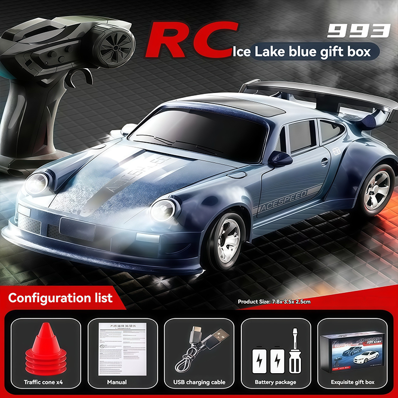 1:64 Desktop Mini NANO-TTR Racing Car