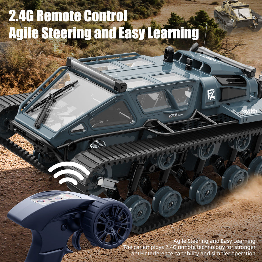 1:12 Military Tracked Off-Road Remote Control Tank - JJY38