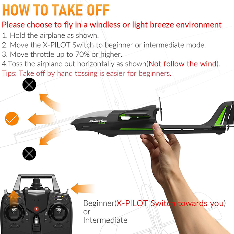 New 4-channel foam remote control airplane