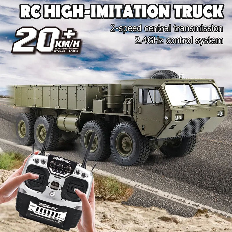 1/12 RC Electric Heavy-Duty Crawler Off-Road Military Truck - SGY1