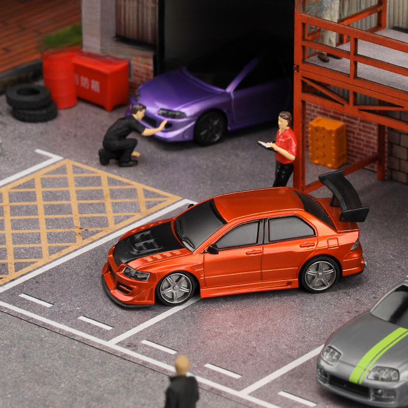 1/76 Flat-ground Racing Mini RTR Remote Control Car - TCY76