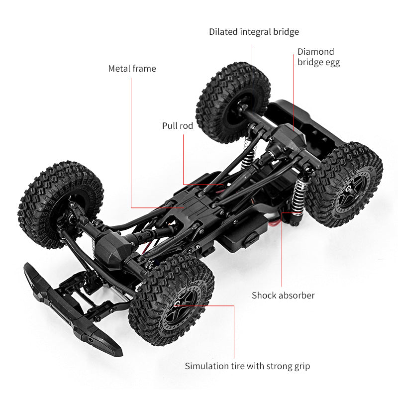 1/18 All-Terrain Climbing Pickup Truck - JJY14
