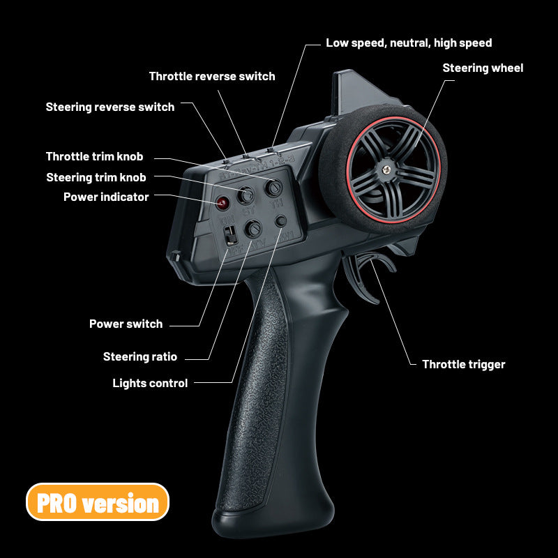 1/18 scale replica Jeep Wrangler shock absorber four-wheel drive crawler-JJY7