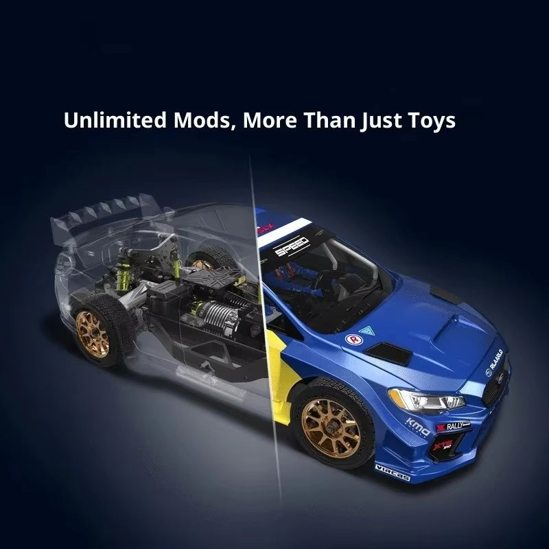 1:10 scale electric 4WD carbon fiber rally off-road vehicle - LLN-S10