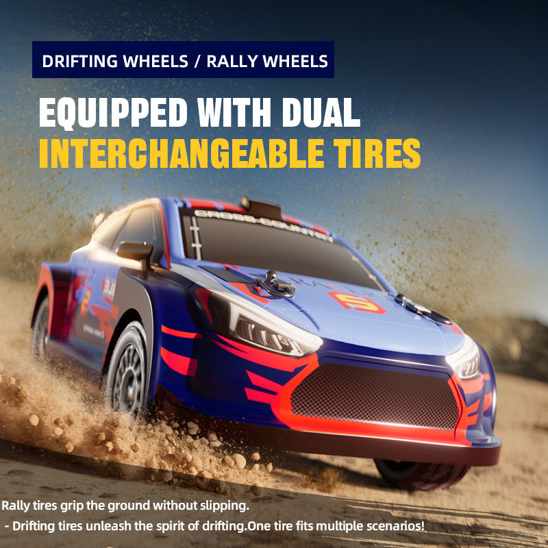 Full-Scale 4WD Rally Car Carbon Brush Racing Drift Kit - JJY17