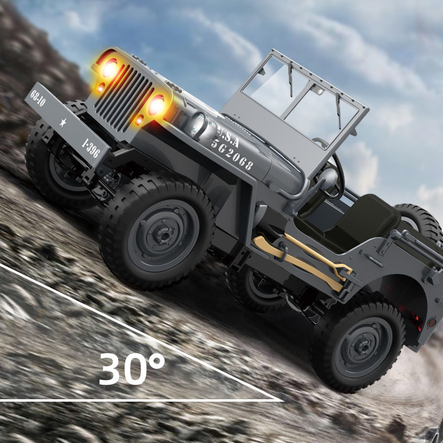 1/10 scale Willys military rock climbing remote control truck-JJY37