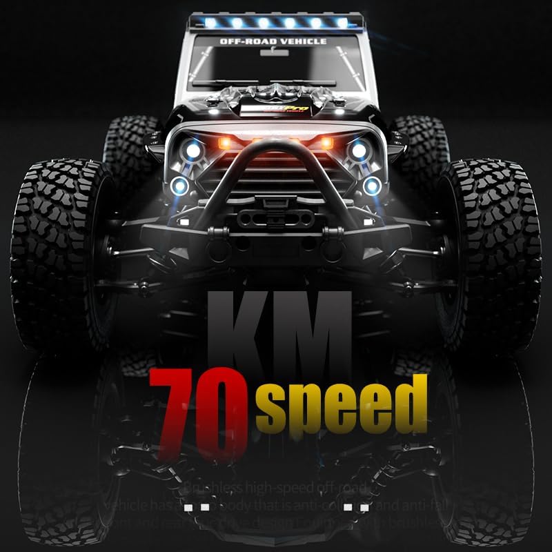 1/16 Brushless High-Speed Remote Control Off-Road Car, 70 km/h - JJY6