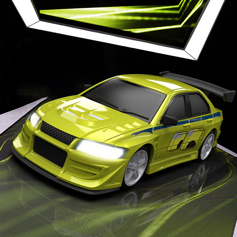 1/76 Flat-ground Racing Mini RTR Remote Control Car - TCY76