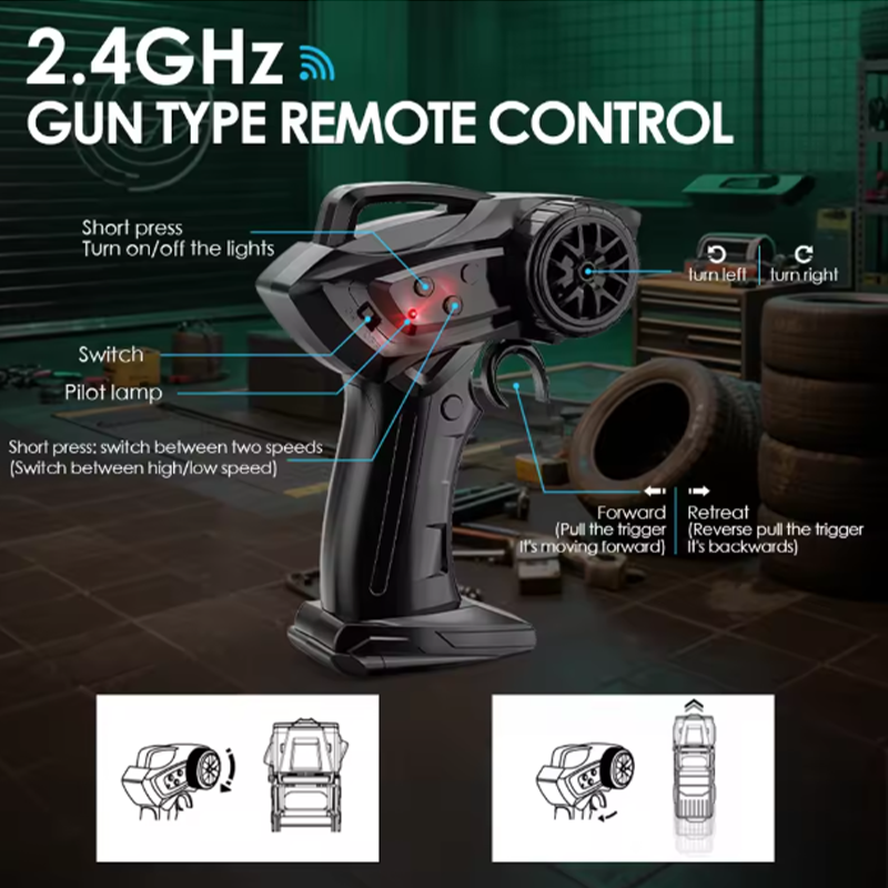 1/64 scale mini desktop crawler car - M1