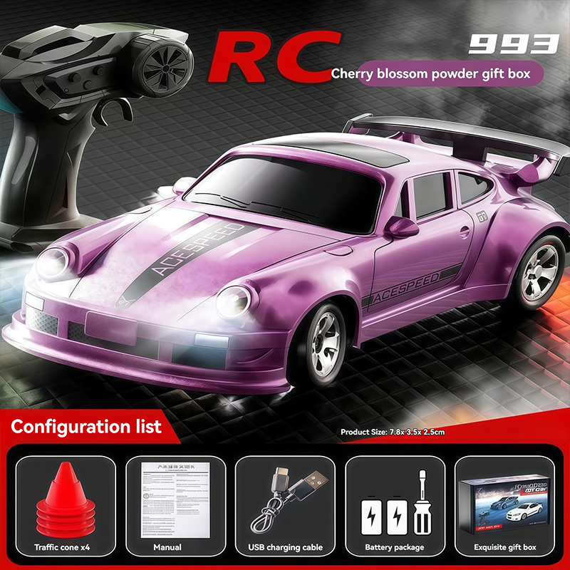 1:64 Desktop Mini NANO-TTR Racing Car