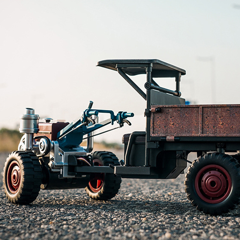 1/18 scale full-scale simulated tractor crawler - JJY40