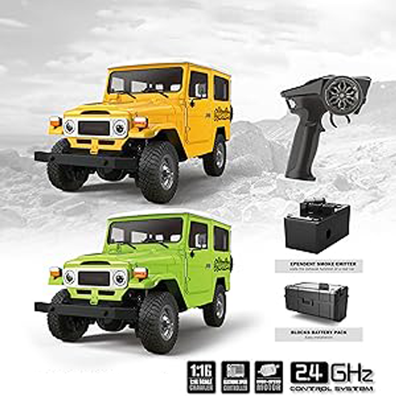 1/16 FJ40 Electric Climbing Car with Lighting and Sound Effects - SGY24