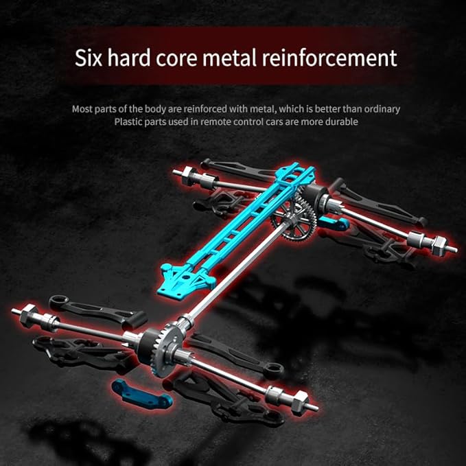 1/16 Brushless High-Speed Remote Control Monster Truck 70 km/h - JJY6