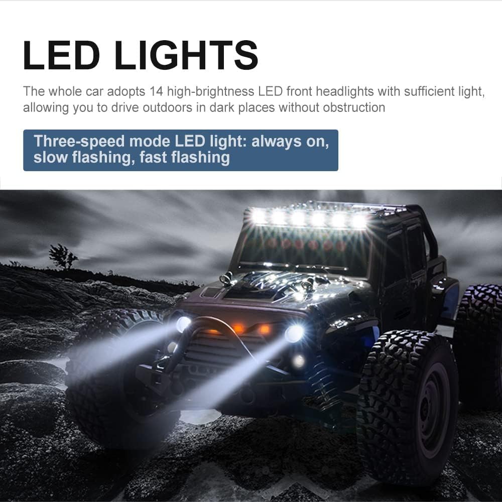 1/16 scale 4WD all-terrain remote control , top speed 38 km/h - JJY26