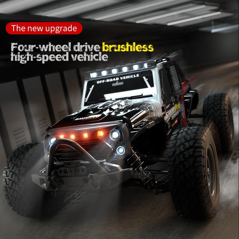1/16 Brushless High-Speed Remote Control Off-Road Car, 70 km/h - JJY6