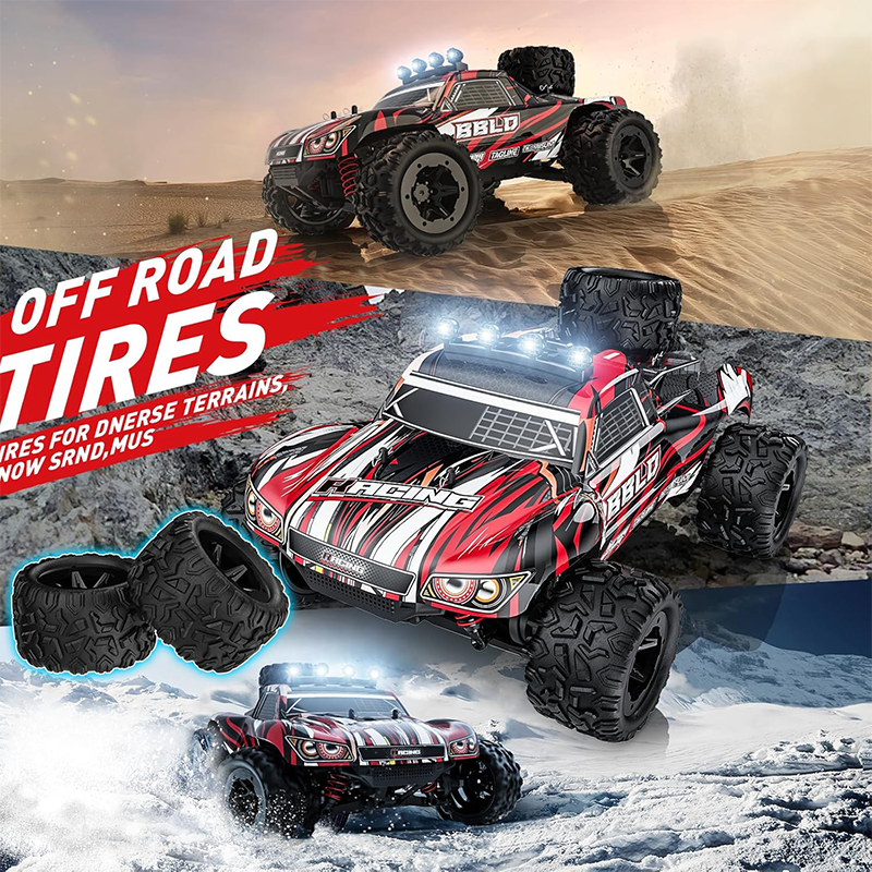 1/18 scale RC off-road truck, IPX4 waterproof 40KM/H