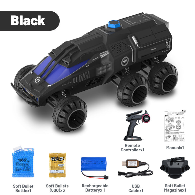 1:12 scale 6WD remote control space roaming car - JJY28