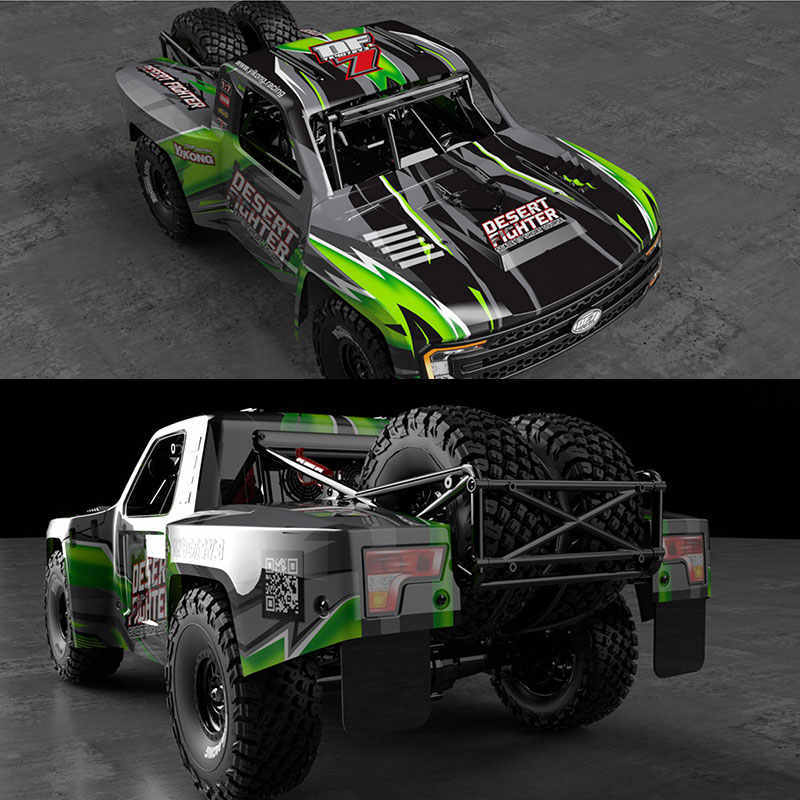 1:7 scale rear-wheel drive short-course off-road truck (competition grade) - ZH08