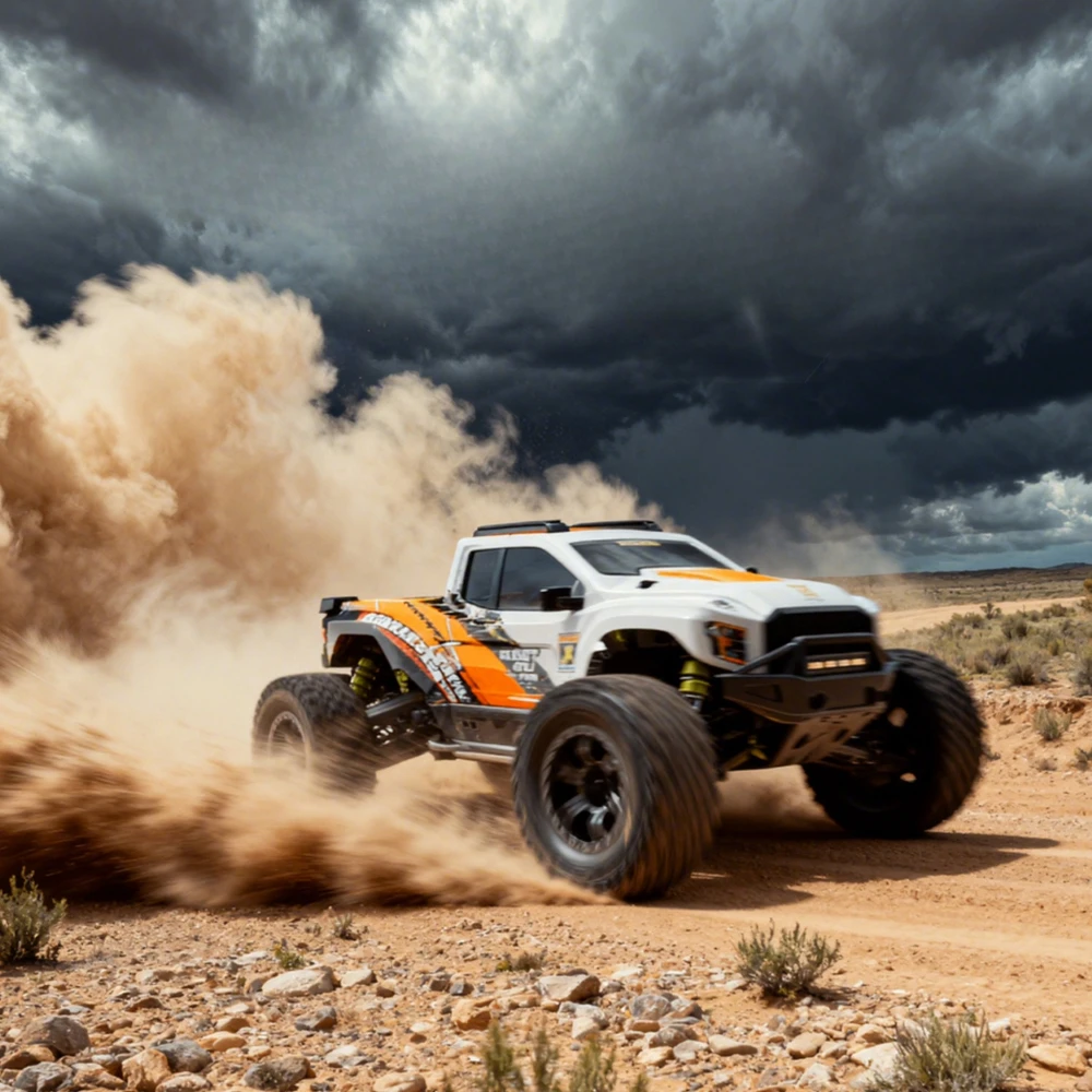 1/10 scale carbon fiber brushless off-road monster truck - LLN03