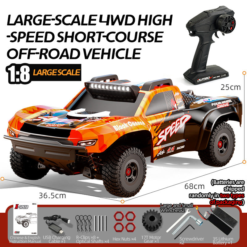 1/8 scale brushless remote control off-road vehicle + steel driveshaft + 90 km/h-JJY1