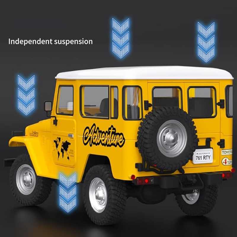 1/16 FJ40 Electric Climbing Car with Lighting and Sound Effects - SGY24