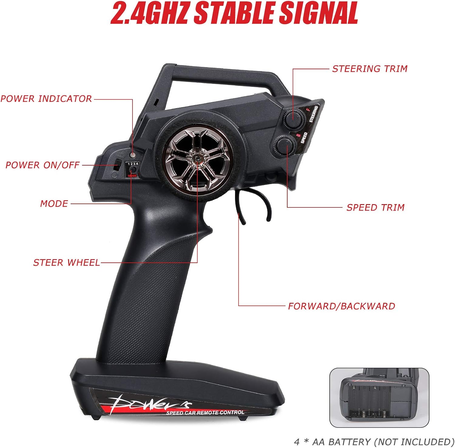 1/12 Racing Off-Road Drift Car RTR, 60km/h - WLY12