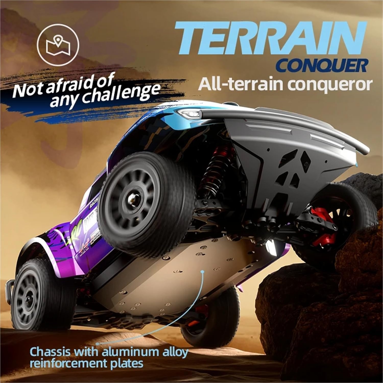 1/10 RTR remote-controlled brushless pickup truck, 40 km/h - JJY4