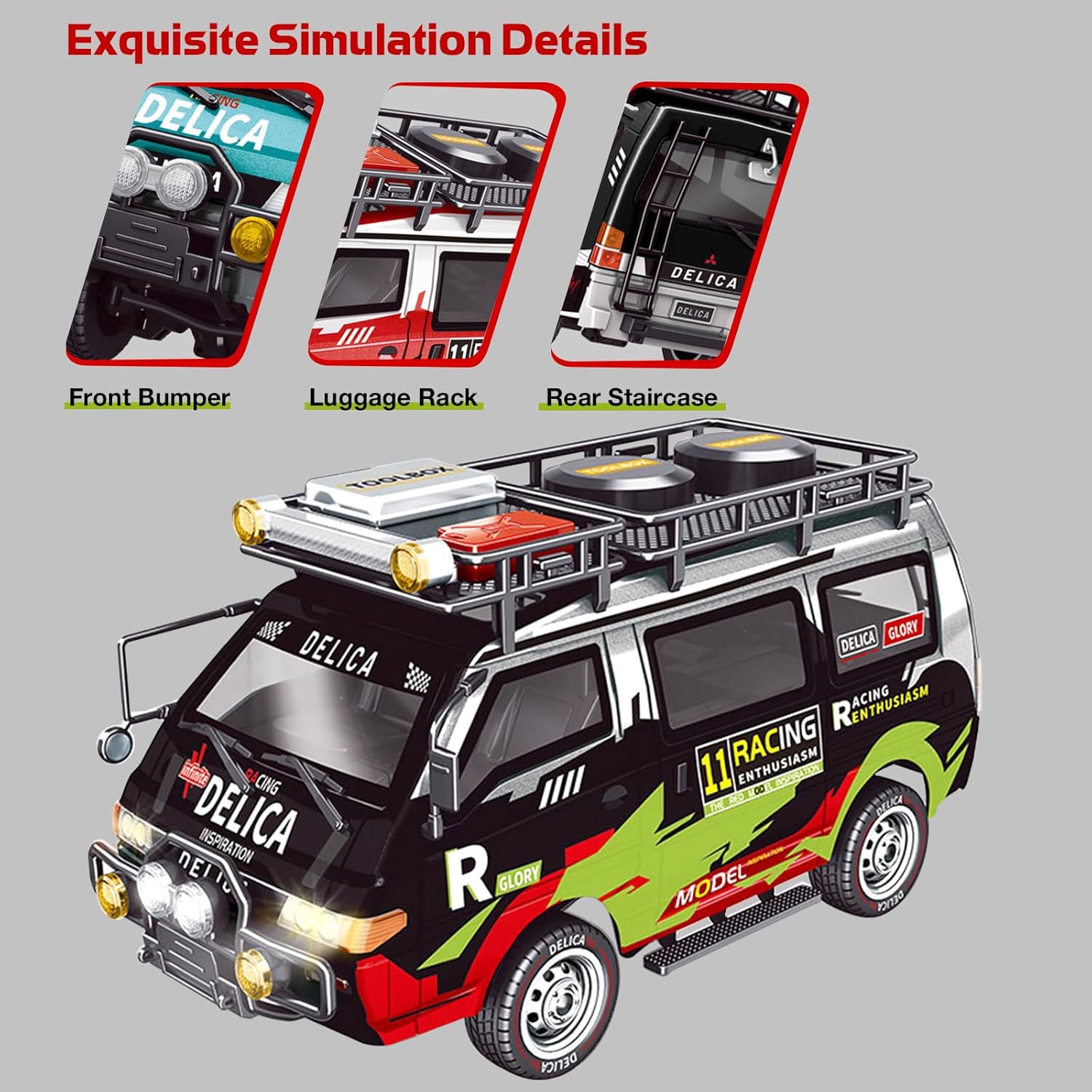 1/24 scale Mitsubishi Delica remote control car - SGY39