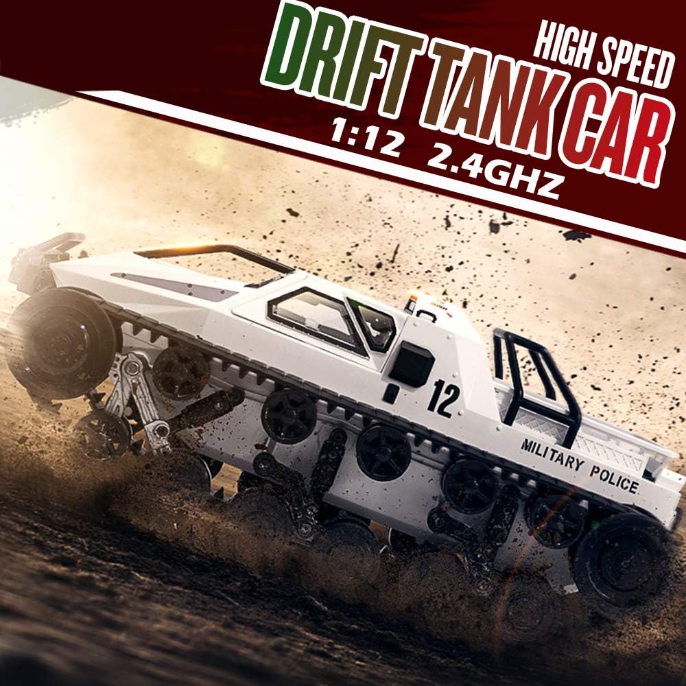 1/12 scale remote control 360° rotating tank - JJY27