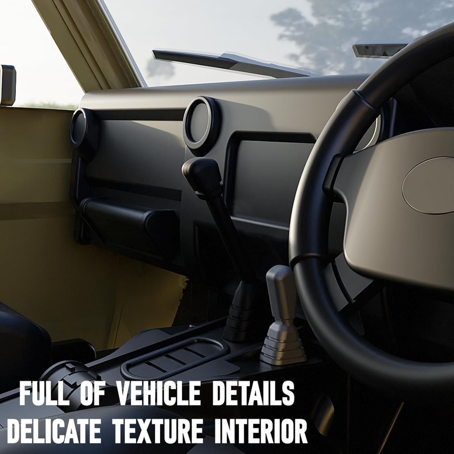 1:14 All-Terrain LC79 Remote Control Crawl Off-Road Pickup Truck - SGY44